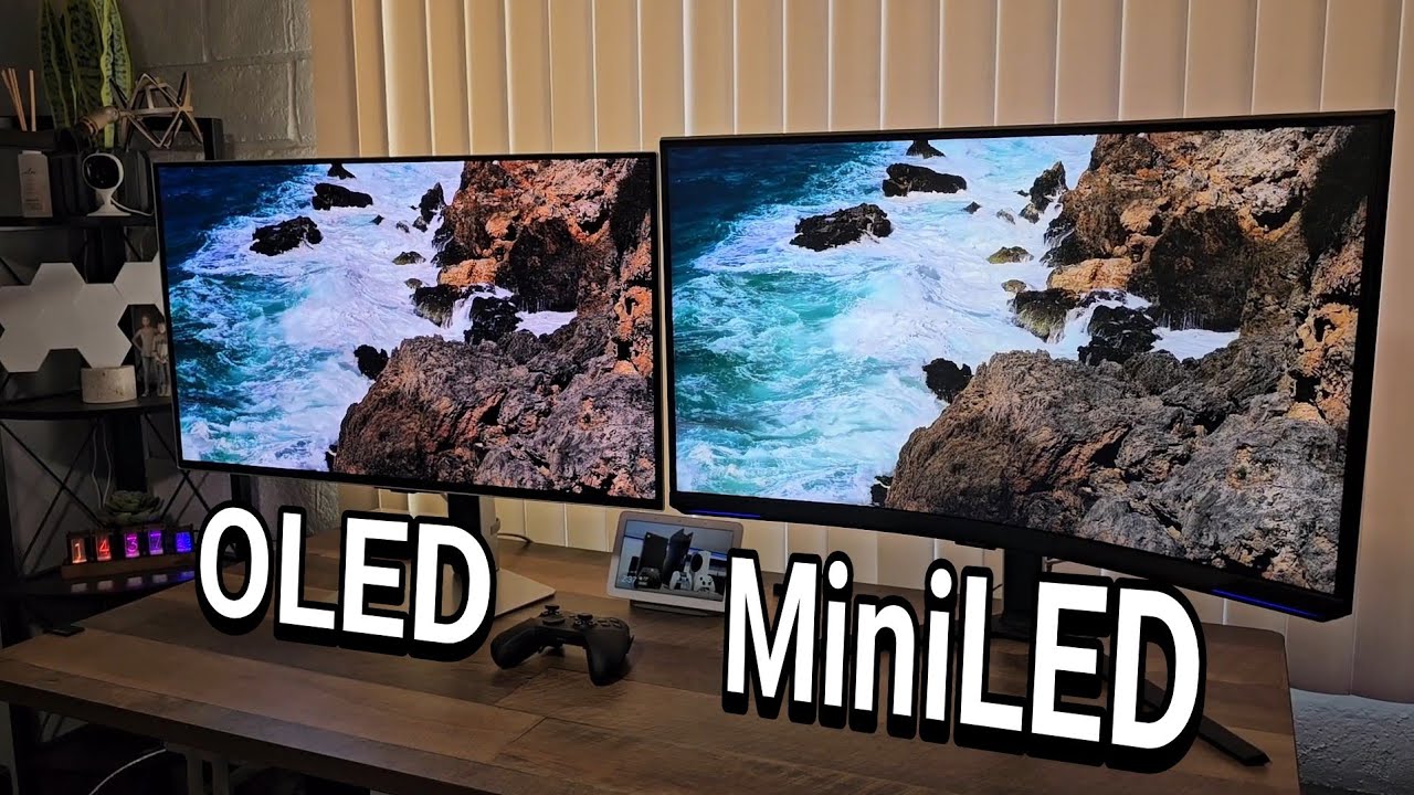 Samsung G8 OLED против Neo G8 MiniLED