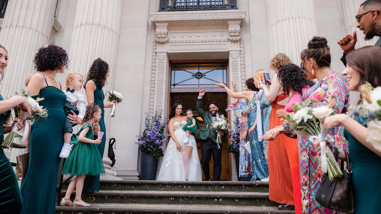 A London Wedding | The Landmark, Old Marylebone Town Hall wedding video |The Ivy West Street video
