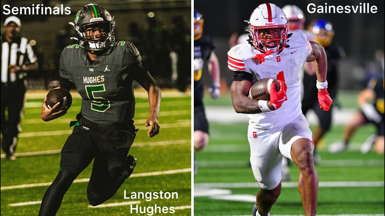 Georgia highschool football gainesville football vs langston hughes football 2025 PLAYOFFS