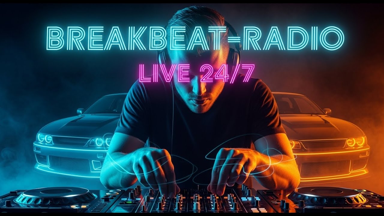 BREAKBEAT-RADIO LIVE 24/7: 🔊 Automotive Underground Mix | No Sleep, Just Beats