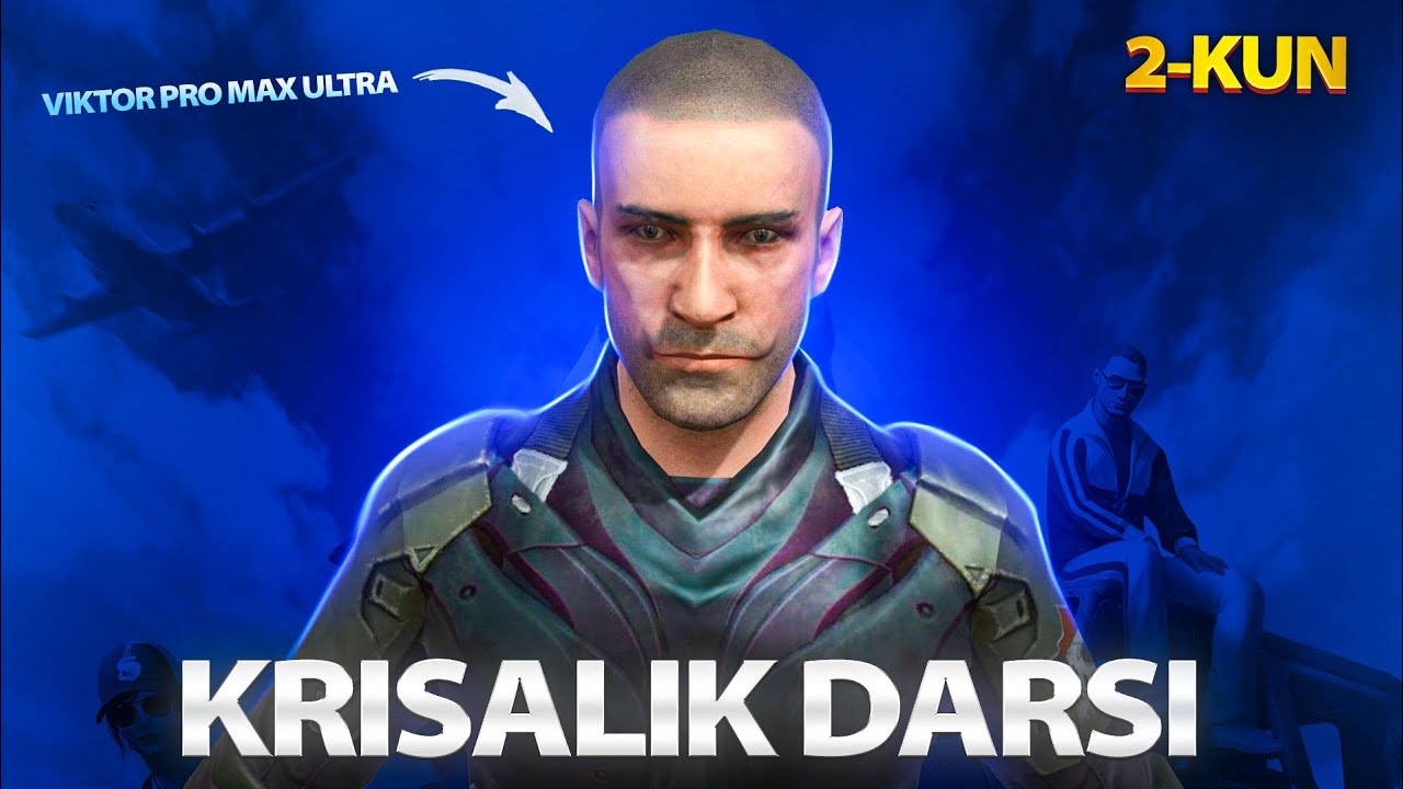 KRISALIK DARSI 2-KUN🤓 / VIKTOR PRO MAX ULTARA KRISA BOLAMIZ😂 / LIVIK BO'YLAB 80 KUN✈️ / PUBG MOBILE