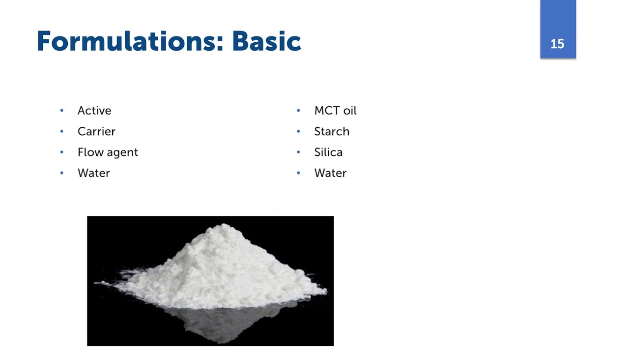 Spray Drying Technology   Presented by Watson Inc.