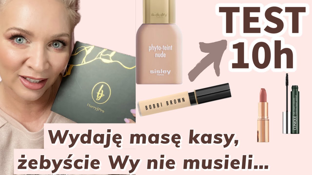 TEST The Goddess Harry J Pro / Podkład SISLEY Phyto Teint / Korektor Bobbi Brown / Pomadka Charlotte