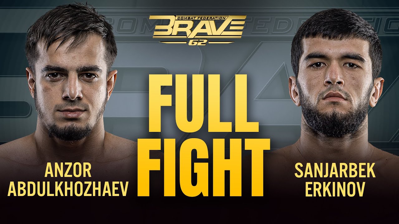 Anzor Abdulkhozhaev vs Sanjarbek Erkinov | FULL FIGHT | BRAVE CF 62