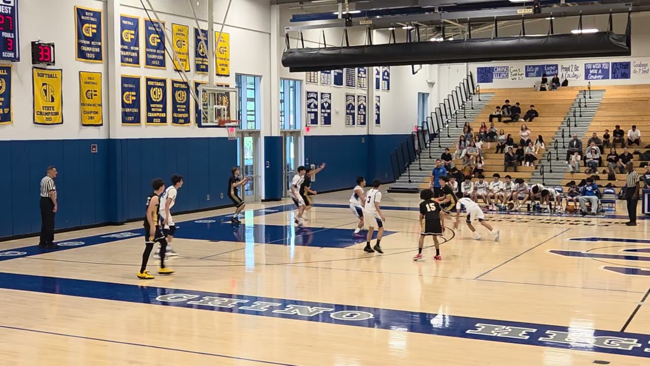 Don Lugo Frosh vs Chino - 2nd Quarter end