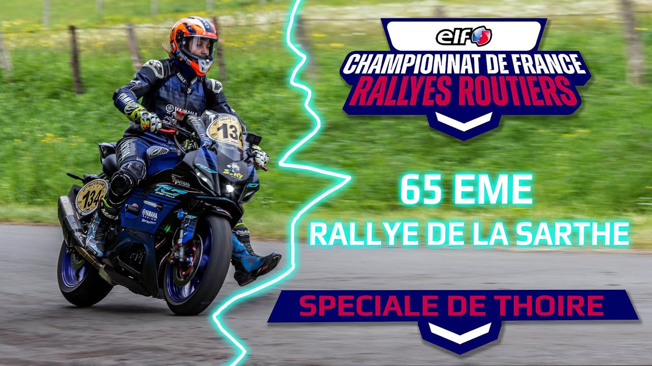 Rallye de la Sarthe 2023 ▶ Spéciale de Thoiré sur Dinan ▶ Sonia Barbot 134▶ Yamaha R7 ▶ 8 scratch