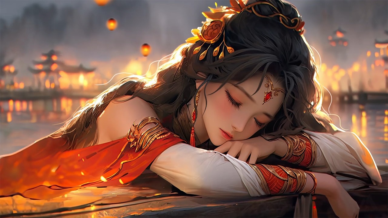 Relaxing Music For Deep Sleep - Anxiety Relief, Melatonin Release - Stop Overthinking