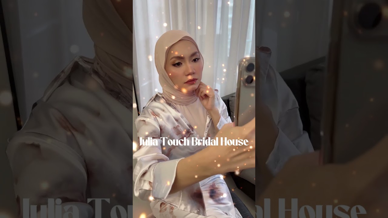 Natural make-up untuk Aprena Manrose. #juliatouchbridalhouse #shorts