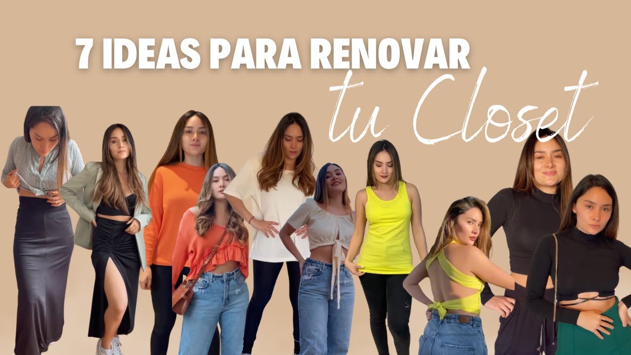 Las Mejores TRANSFORMACIONES de ropa. 7 ideas para renovar tu armario.