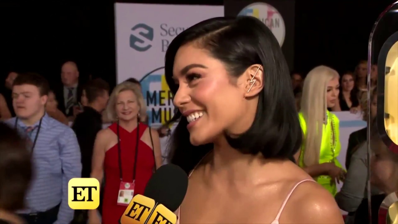 AMAs 2018: Vanessa Hudgens Is Feeling 'Classic, Chic and Here for J.Lo' (Exclusive)