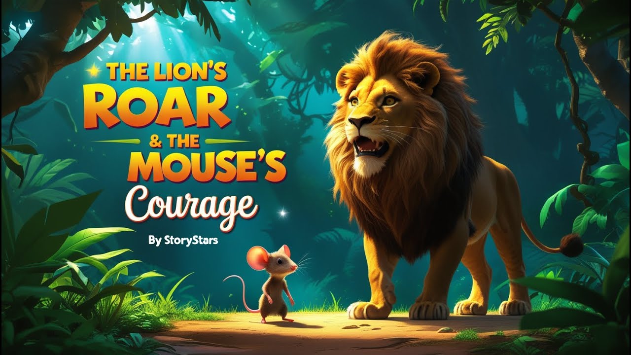 The Lion&rsquo;s Roar & The Mouse&rsquo;s Courage | A Classic Jungle Tale for Children