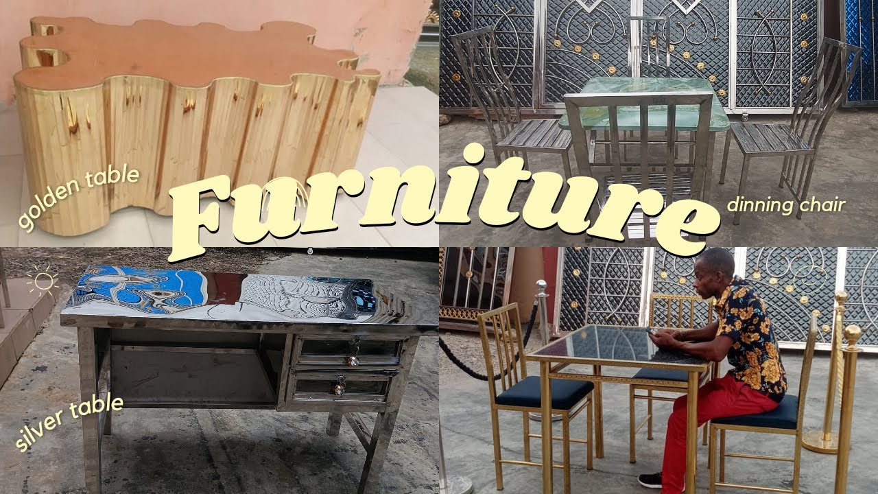 FURNITURE DESIGN # TABLE, CHAIR, BENCHES AND STOOL#