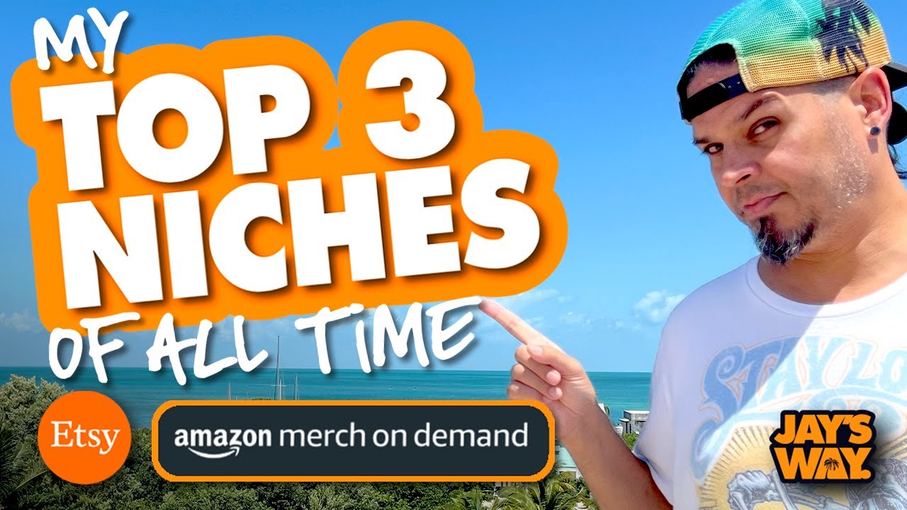 My Top 3 Niches for Amazon Merch & Etsy 🔥 Print on Demand