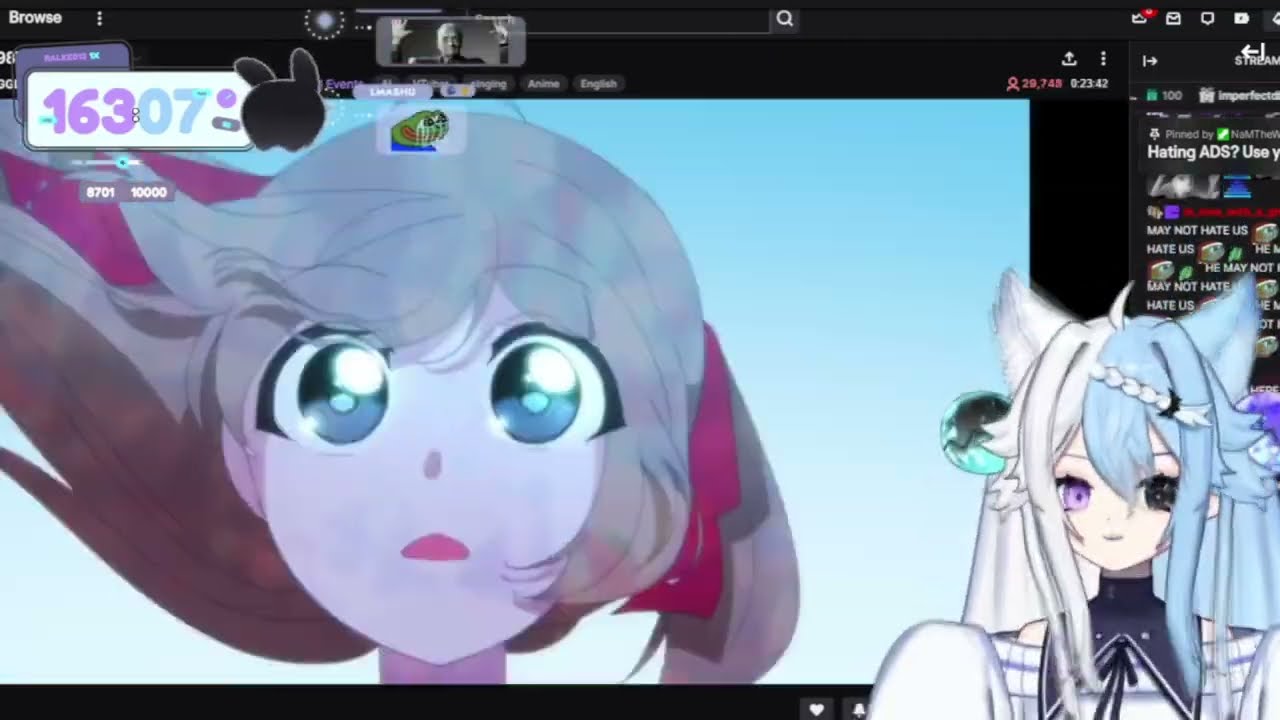 Aquwa watches Life - Neuro sama original song! [EMOTIONAL]