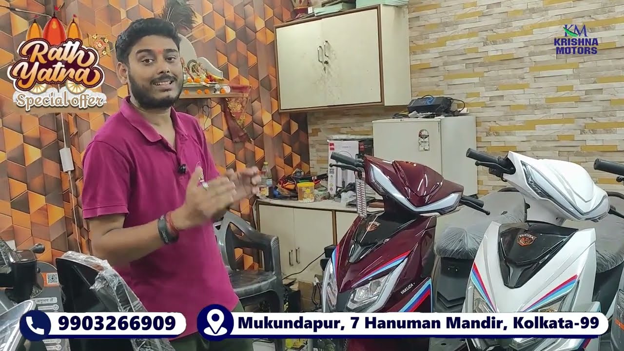 Yakuza Neu Electric Scooter Review & Price ⚡ Rath Yatra Offer | Krishna Motors Kolkata