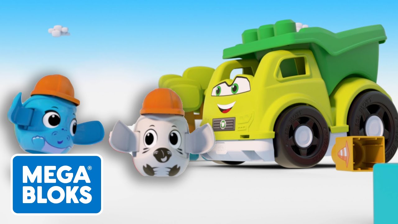 Wir bauen einen Spielplatz! | MegaBloks | Fisher-Price Deutsch | Kinderlieder | Cartoons für Kinder