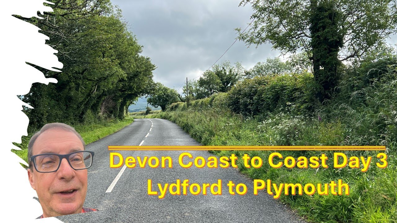 Day Three of My C2C Devon Bike Ride: Lidford to Plymouth