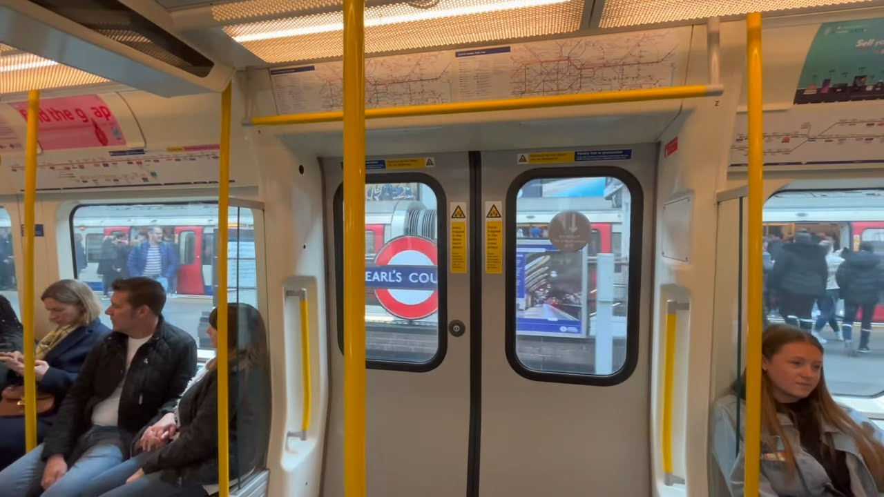 London Underground District Line Journey: Monument - Hammersmith