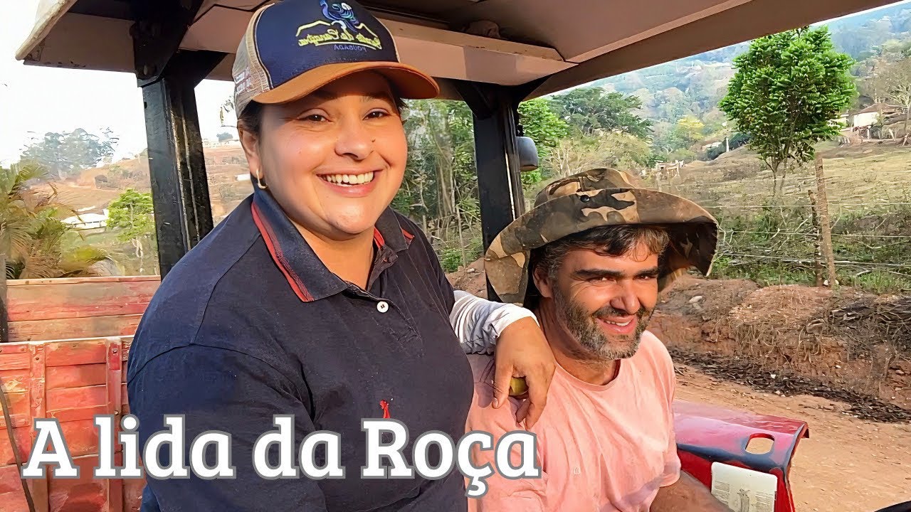 Enchemos a Carreta de Café de Varrição e Levamos pra Lavar/ Último dia de Varrição 