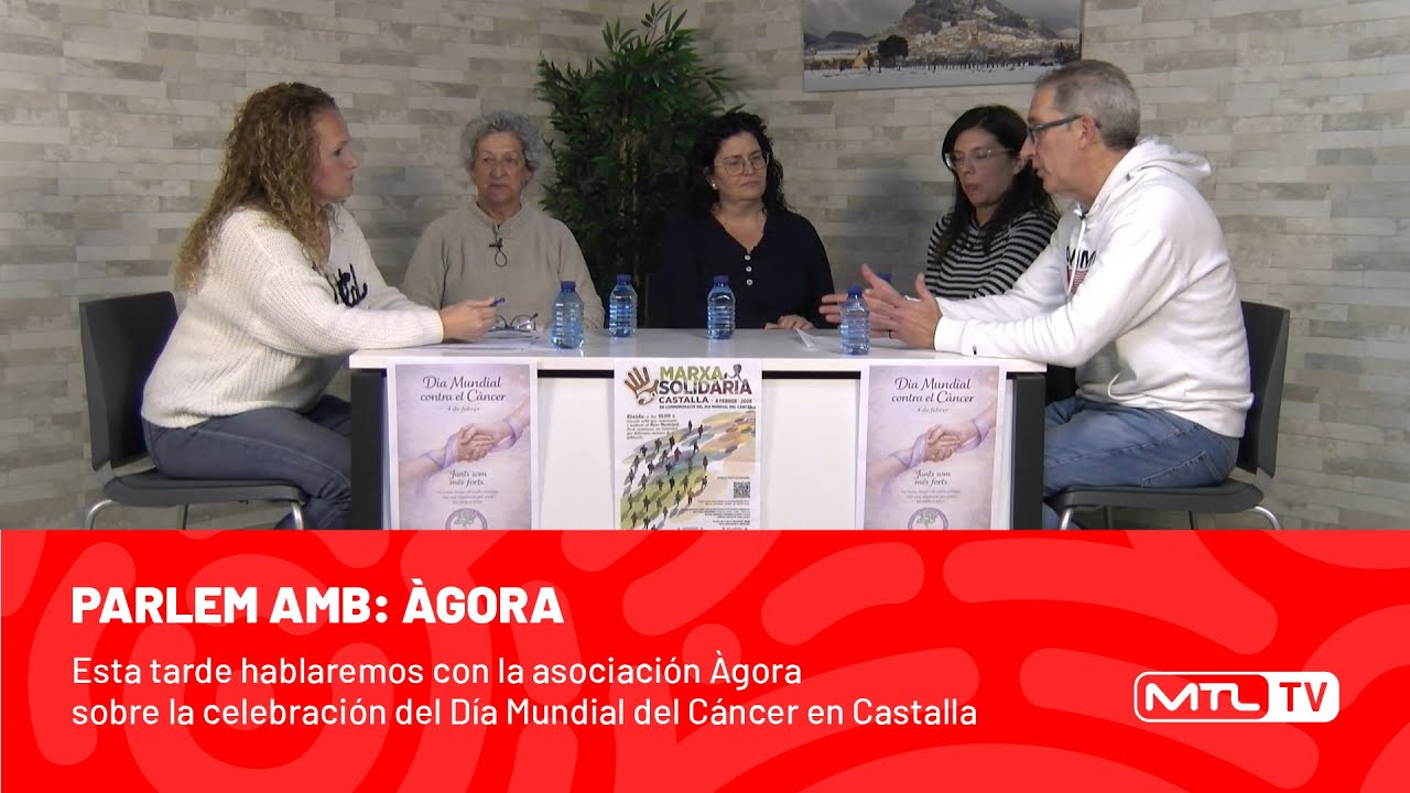 Parlem amb: Àgora Foia de Castalla - Dia Mundial contra el Càncer 2026