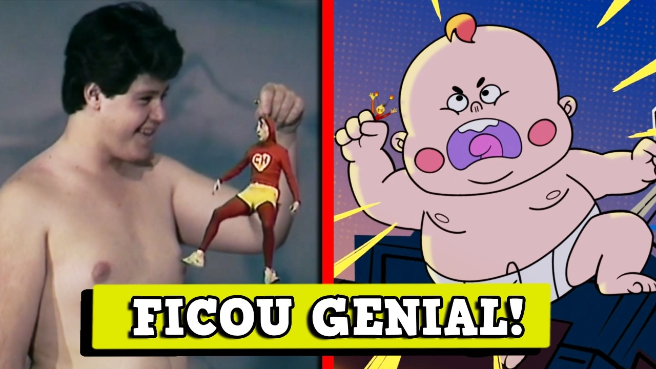 Personagens clássicos de CHAPOLIN em DESENHO ANIMADO?!