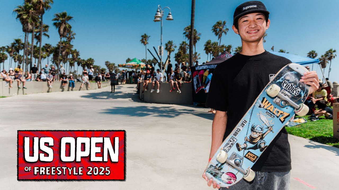 Jotaro Oba 2025 U.S. Open of Freestyle Skateboarding