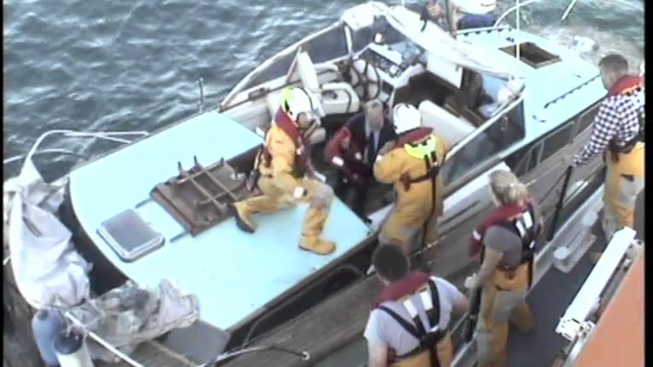 RNLI saves sinking Fairey Swordsman in Channel