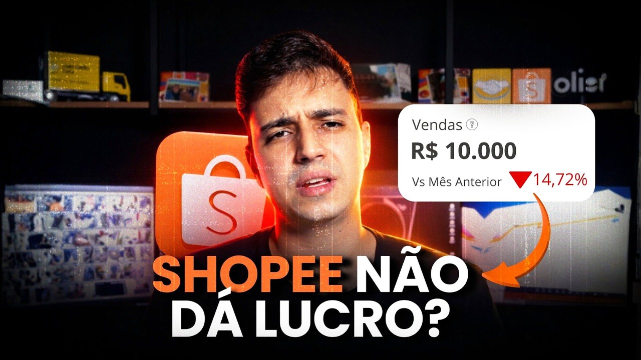 VOCÊ VENDE NA SHOPEE E LUCRA POUCO? ENTENDA O QUE ESTÁ ACONTECENDO