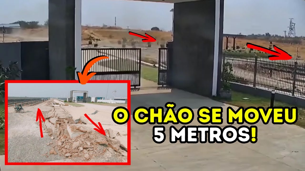 VÍDEO RARO mostra RUPTURA do solo durante TERREMOTO DE MYANMAR: EXPLICADO!
