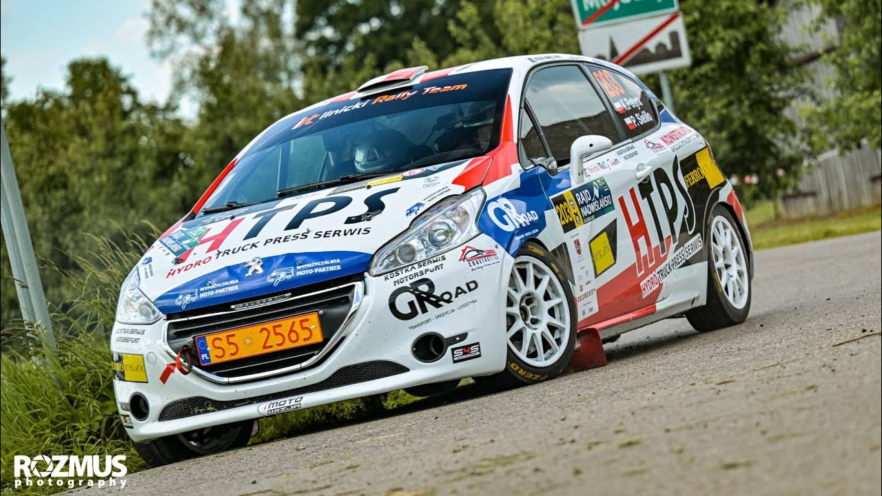 Rajd Nadwiślański 2025 Highlights - K.Potyra/P.Sieliło - Peugeot 208 R2