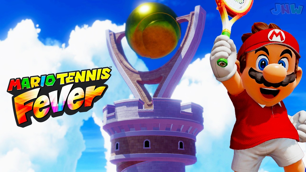 Mario Tennis Fever - All Trial Towers (4K 60FPS)