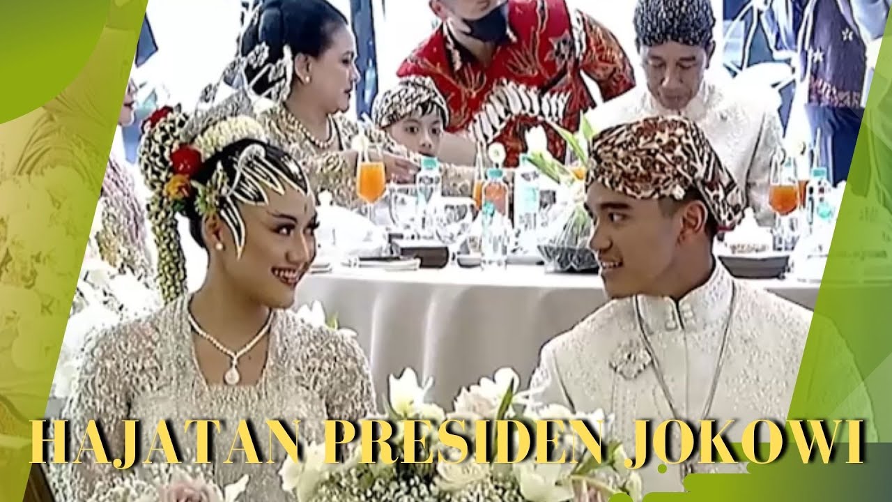 AKAD NIKAH KAESANG DAN ERINA | HAJATAN PRESIDEN JOKOWI (10/12/22) P2
