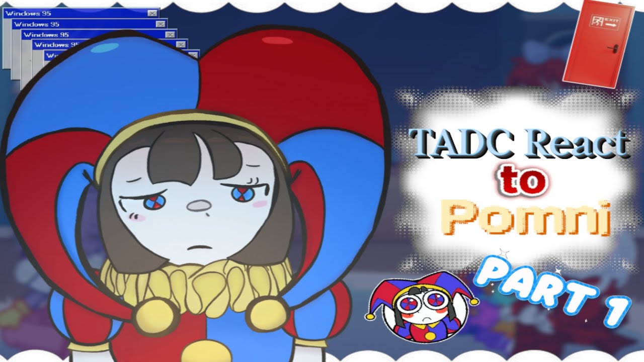 🎶||TADC React to Pomni Part 1/2||2x speed||No ships||🎶