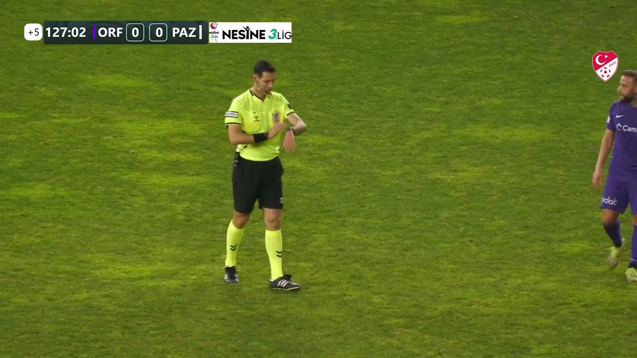 MAÇ ÖZETİ Nesine 3. Lig Play-off 1.Tur | 52 Orduspor Fk 0-0 Pazarspor ( Penaltılar 4-3)