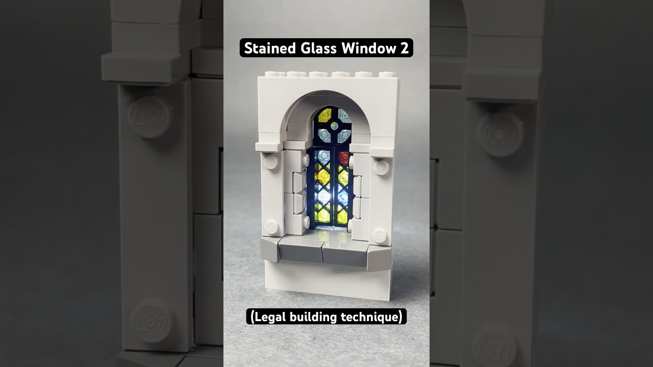 LEGO Stained Glass Window 2