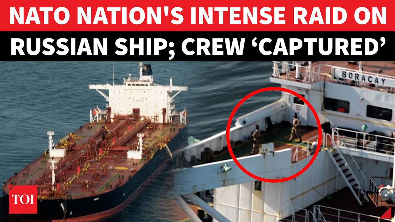 HUGE! Russian Ship RAIDED By NATO Nation; France ‘Captures’ Crew | Intense Action On Cam