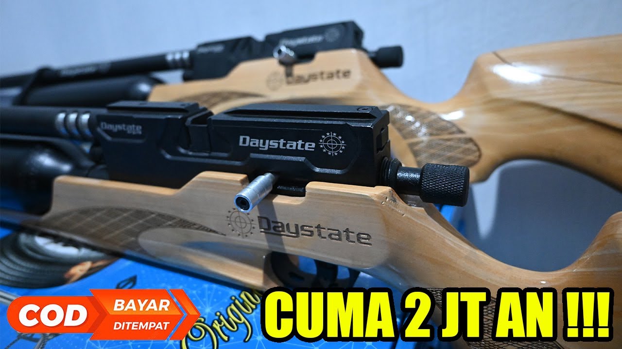 HARGA SENAPAN ANGIN PCP BOCAP DAYSTATE 500CC SERI S2 CNC PREMIUM !! CUMA 2 JT AN