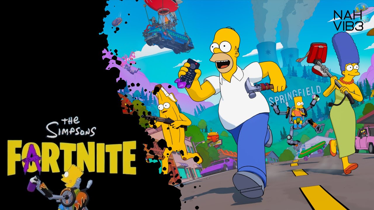 FORTNITE | Abertura da Temporada Dos Simpsons no Fortnite... ou Fartnite!