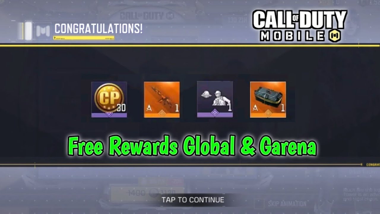 CODM GLOBAL & GARENA SERVER FREE REWARDS 2025 | COD MOBILE SEASON 11 FREE REWARDS 2025