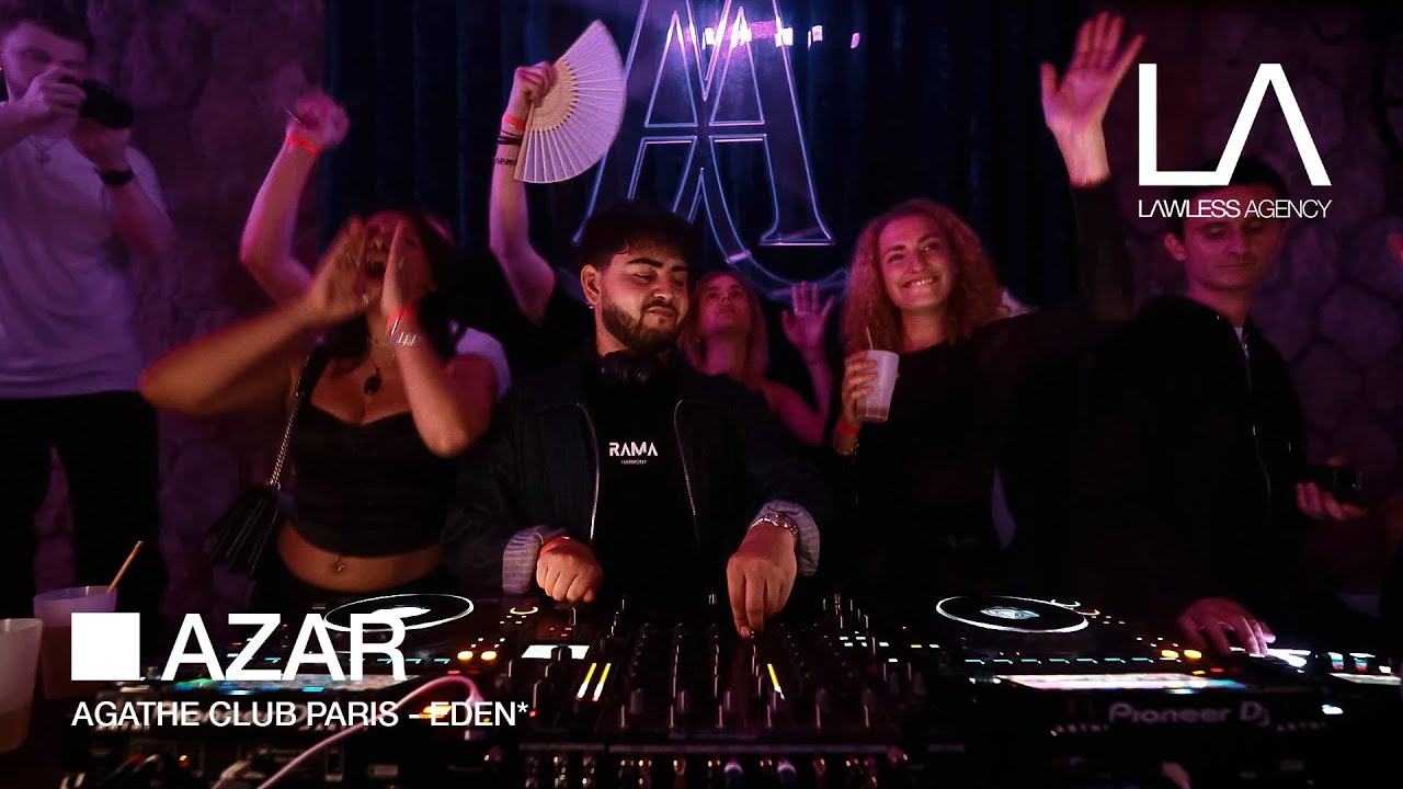 AZAR - Indie House Mix at Agathe Club (Eden*) Paris ⎪ LAWLESS AGENCY Edition