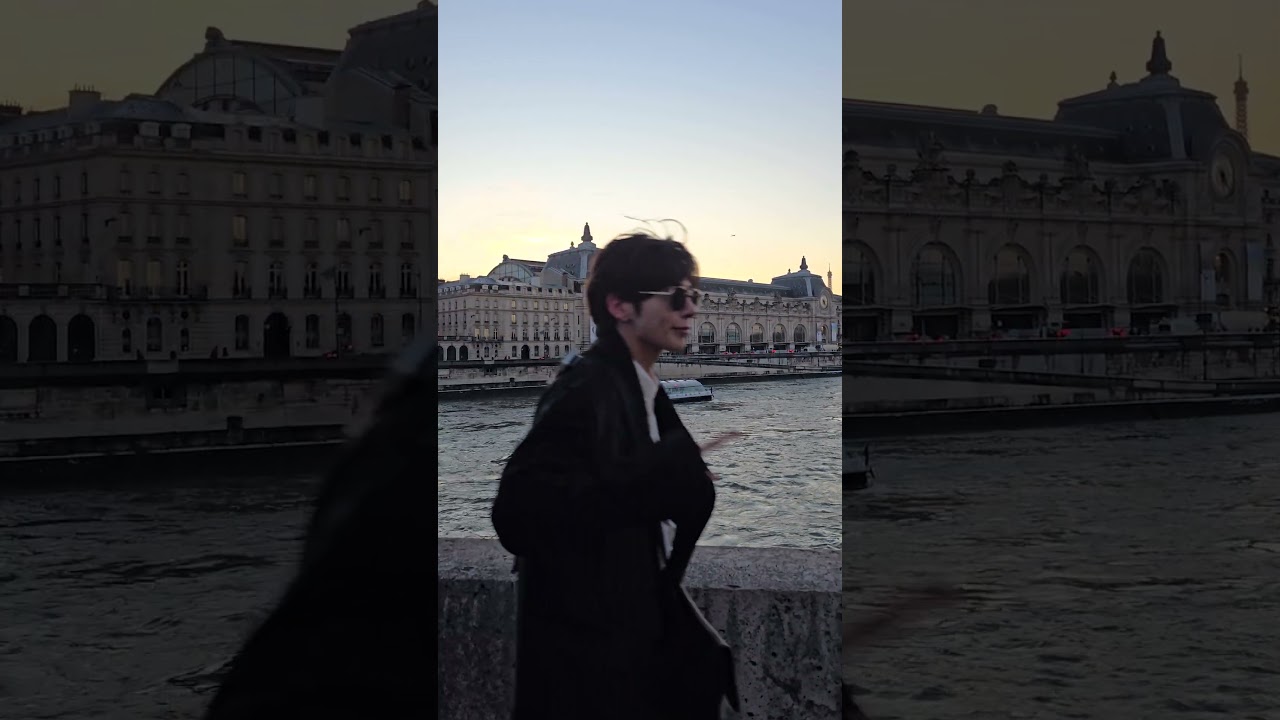 Are you happy to be in Paris? Oui! #GalaxyxTXT #GalaxyS24Ultra #shorts #TXT
