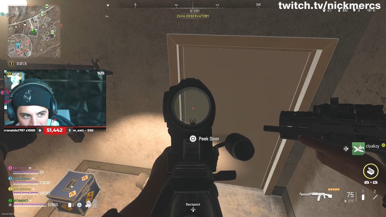NICKMERCS Shows Why You Should NEVER Camp in a Room in Warzone 2 🤣