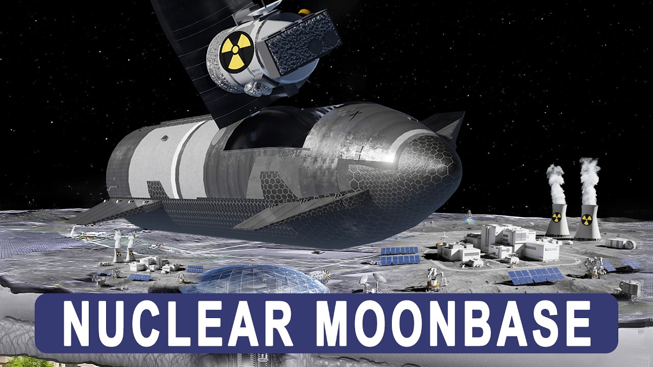 SpaceX's Genius Solution to Build NASA's Moon Base by Nuclear Power, Before China...