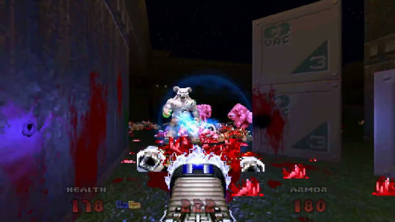 PSX Doom CE: The Vortex Catastrophe - Level 7: The Vortex Labs (Full 100%)