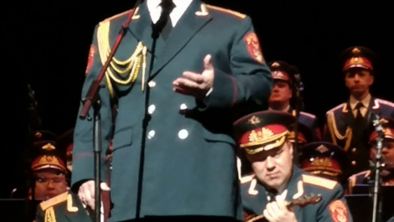 Kalinka Roman Valutov Роман Валутов Red Army Choir Nice France March 2019