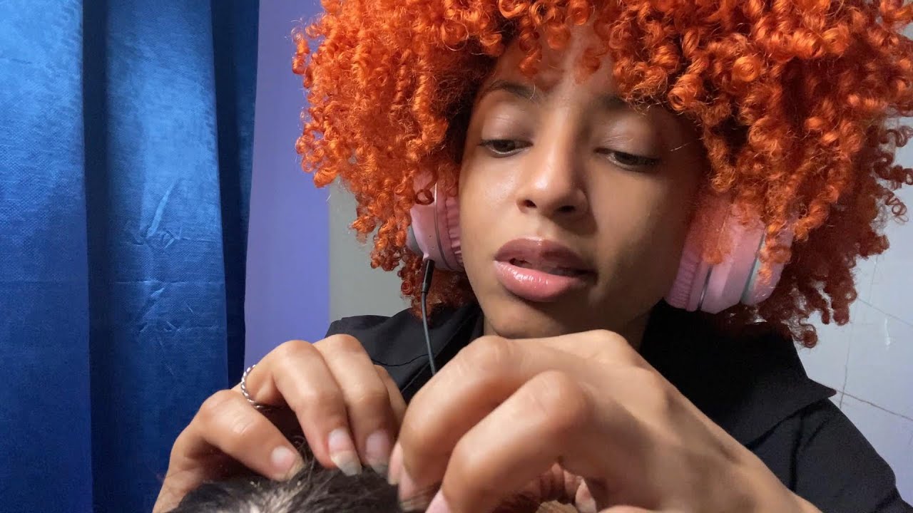 ASMR te busco piojos , te saco caspa tú madre 🇩🇴