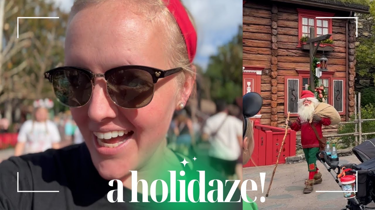 Festival of the Holidays Chaos at EPCOT! | Vlogmas 2024