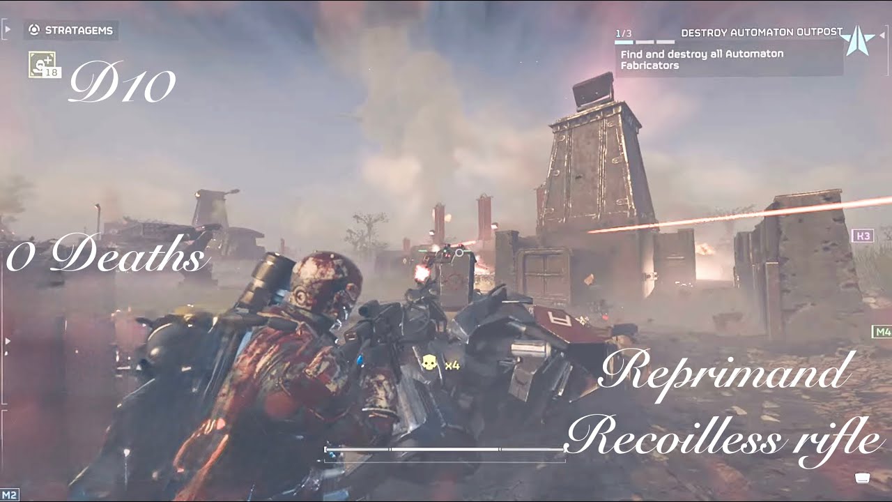 HELLDIVERS 2- Reprimand does disgusting work