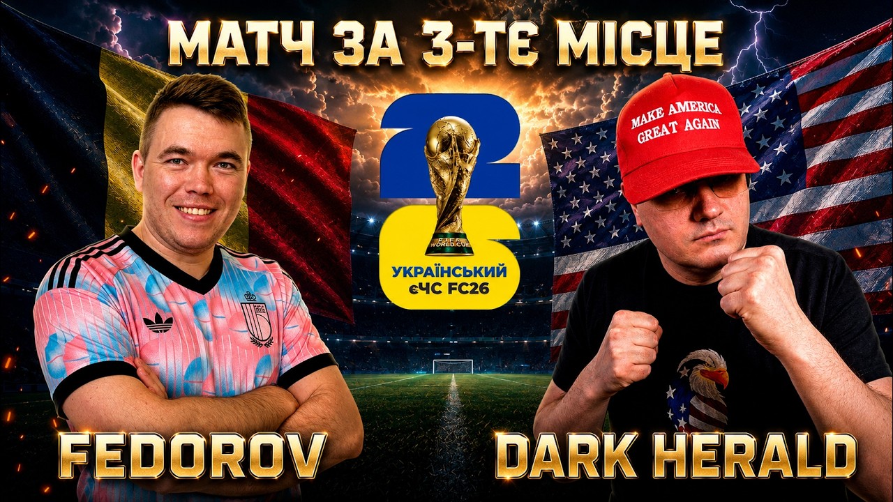 FEDOROV vs DARK HERALD - Український єЧС FC26 | 1/4 ФІНАЛУ