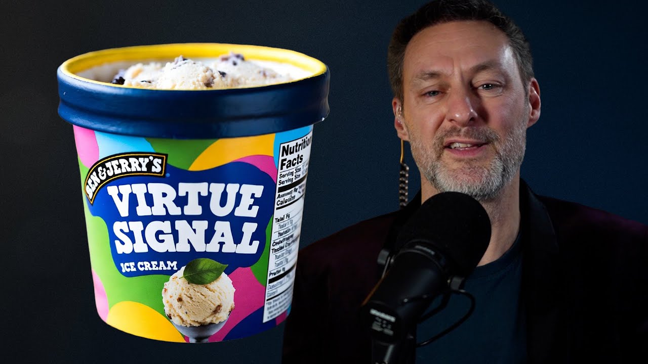 Ben & Jerry's ICE virtue signal (and how corporations trick lefties into buying stuff)